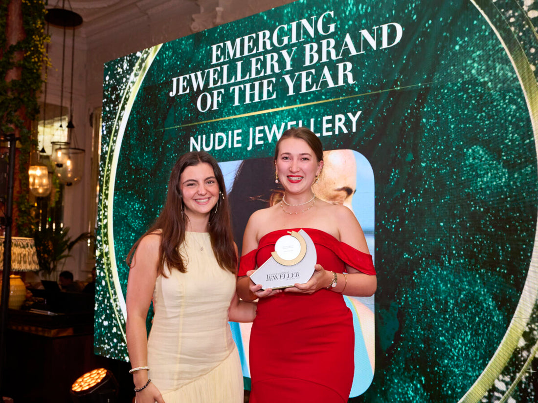 Nudie Jewellery Wins Emerging Jewellery Brand of the Year 2026