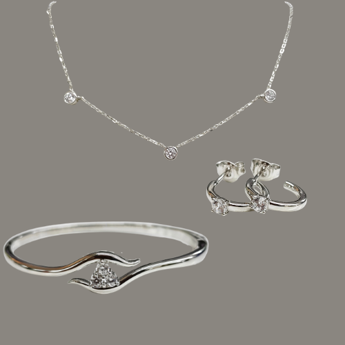 Avalon Trio Set Sterling Silver