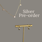 Avalon Duo Earrings Set Sterling Silver