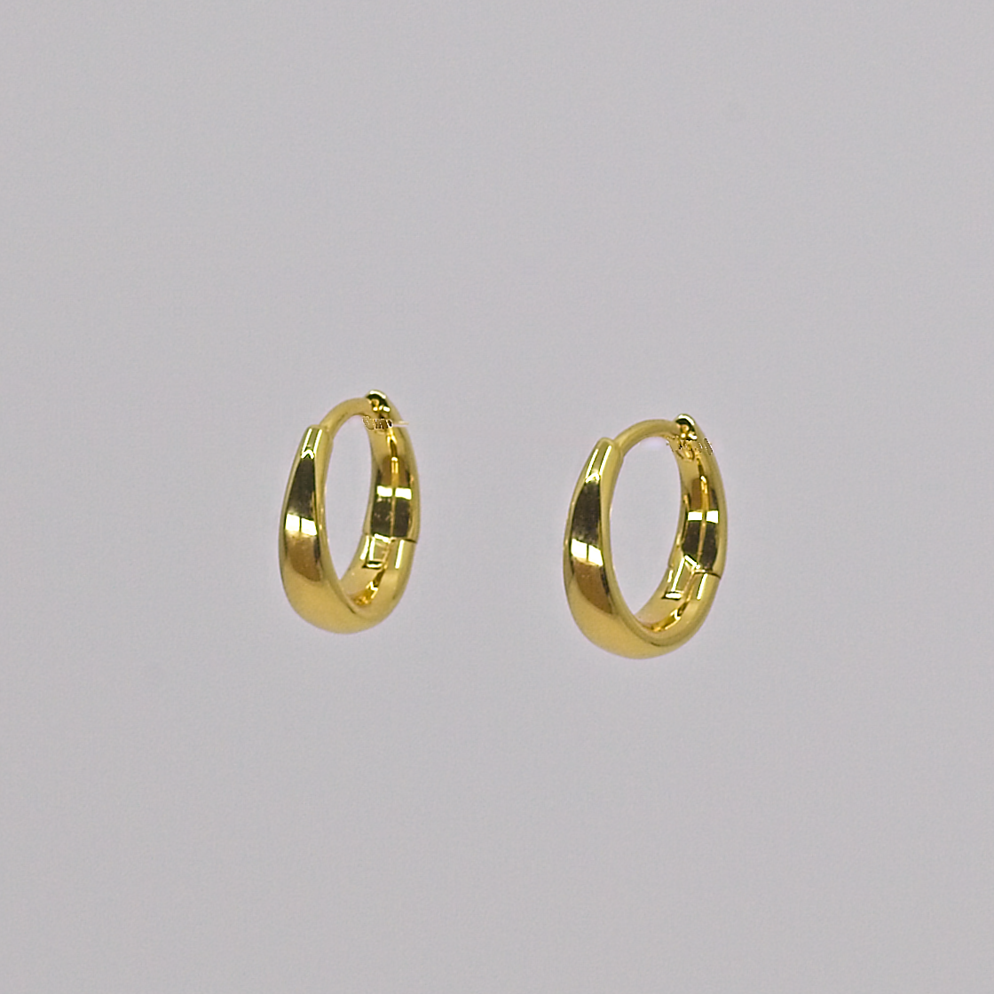 Bell Huggie Hoops