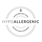 AnchorCert Pro logo – certification mark indicating hypoallergenic, skin-safe jewellery.