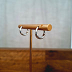 Bell Huggie Hoops